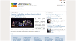 Desktop Screenshot of lsdmagazine.com